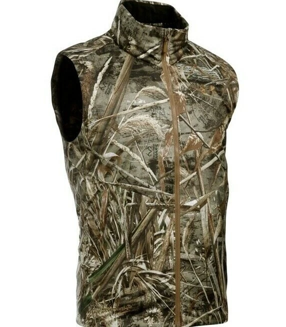 Under Armour men's Skysweeper Down fil Hunting Vest - Small - Realtree Max Camo - Image 2 of 4