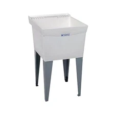 EZ-FLO El Mustee 19F Utilatub 18-Gallon Floor-Mount Laundry/Utility Tub 34 X