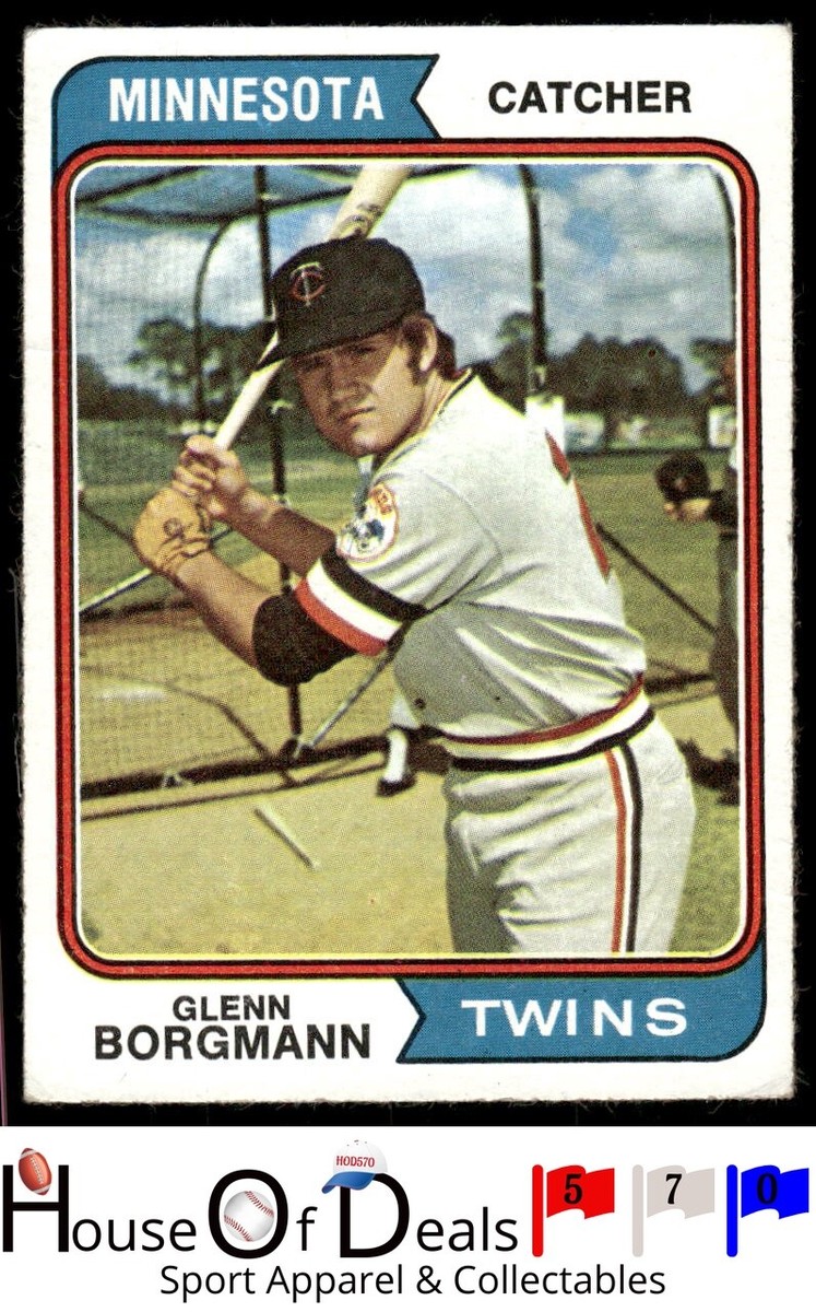 1974 Topps #547 Glenn Borgmann Minnesota Twins Baseball Card | eBay