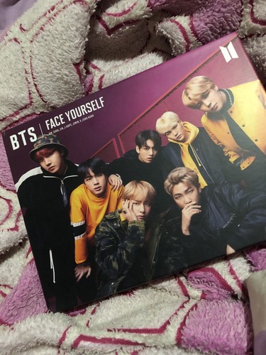 BTS Japan Face Yourself Limited B CD DVD 32p Booklet Sticker