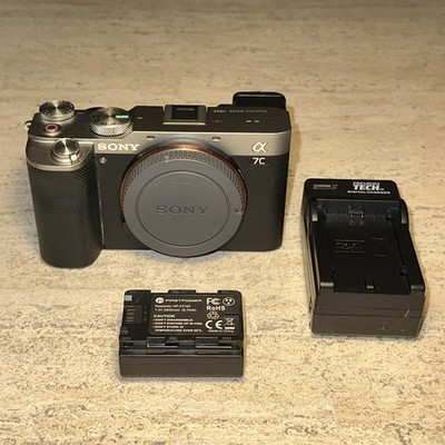 Sony Alpha a7C Mirrorless Camera Body Silver 24.2MP - Works Great! - US Seller