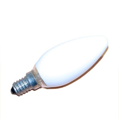 Merkur Glühbirne Kerze 25Watt E14 opal 110V-113Volt Glühlampe warmweiß dimmbar