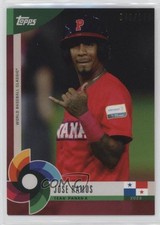 2023 Topps World Baseball Classic Global Stars Dark Red /150 Jose Ramos #33 00hi