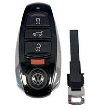 Oem Volkswagen Keyless Remote Fob 4b Uncut Key Insert Oem - Iyzvwtoua