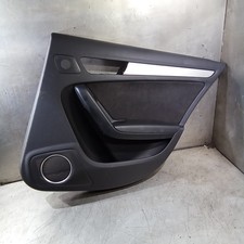Audi A4 B8 B8.5 8K 2009-2015 Driver/Right/OS Rear Door Card Panel Trim
