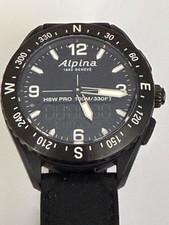 Alpina Watch AlpinerX Alive Chronograph Smart Bluetooth Black