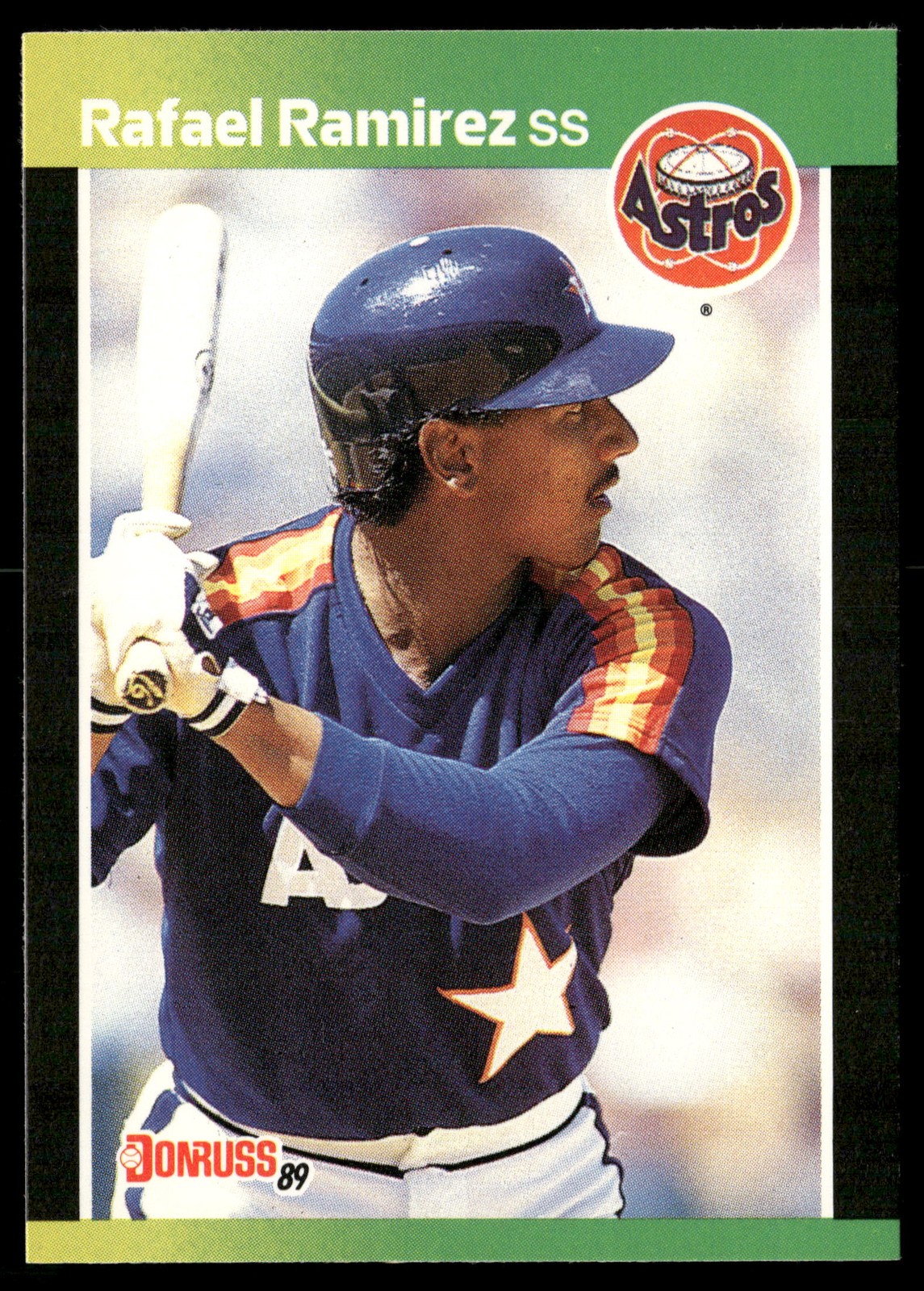 1989 Donruss MLB Baseball #509 Rafael Ramirez