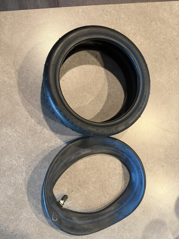 2-Pack 50/75-6.1 Electric Scooter Tire and Tube Replacement Set - 8.5x2.0 Thicke