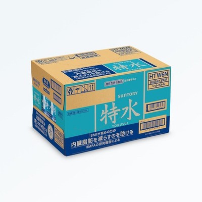 Suntory Tokusui 600ml x 24pk Reduces Visceral Fat Functional