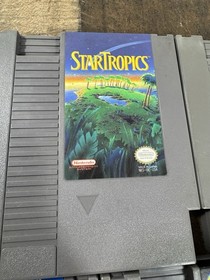 NES Lot of 5 Games: Simpsons, Ice Hockey, Star Tropics, Swords Serpants, NFL...