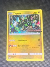 Zygarde SM48 - Prerelease Burning Shadows Pokemon Card - NM on eBay