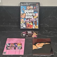 Grand Theft Auto: Vice City Rare 1st Print Uncensored Version Black Label