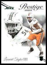 2024 Panini Prestige #364 Leonard Taylor III RC Rookie New York Jets