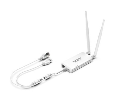 2026 VAP11S-232 300Mbps WiFi to Ethernet Adapter 2.4G WiFi Bridge/Repeater/Mi...