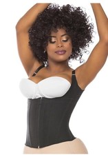 Fajas Salome Colombianas Moldeadora, Girdle Belly Control Vest Salome 0313 BLACK