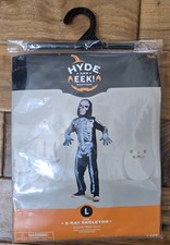 Hyde And Eek Kids Youth Skeleton Costume Large X Ray Halloween