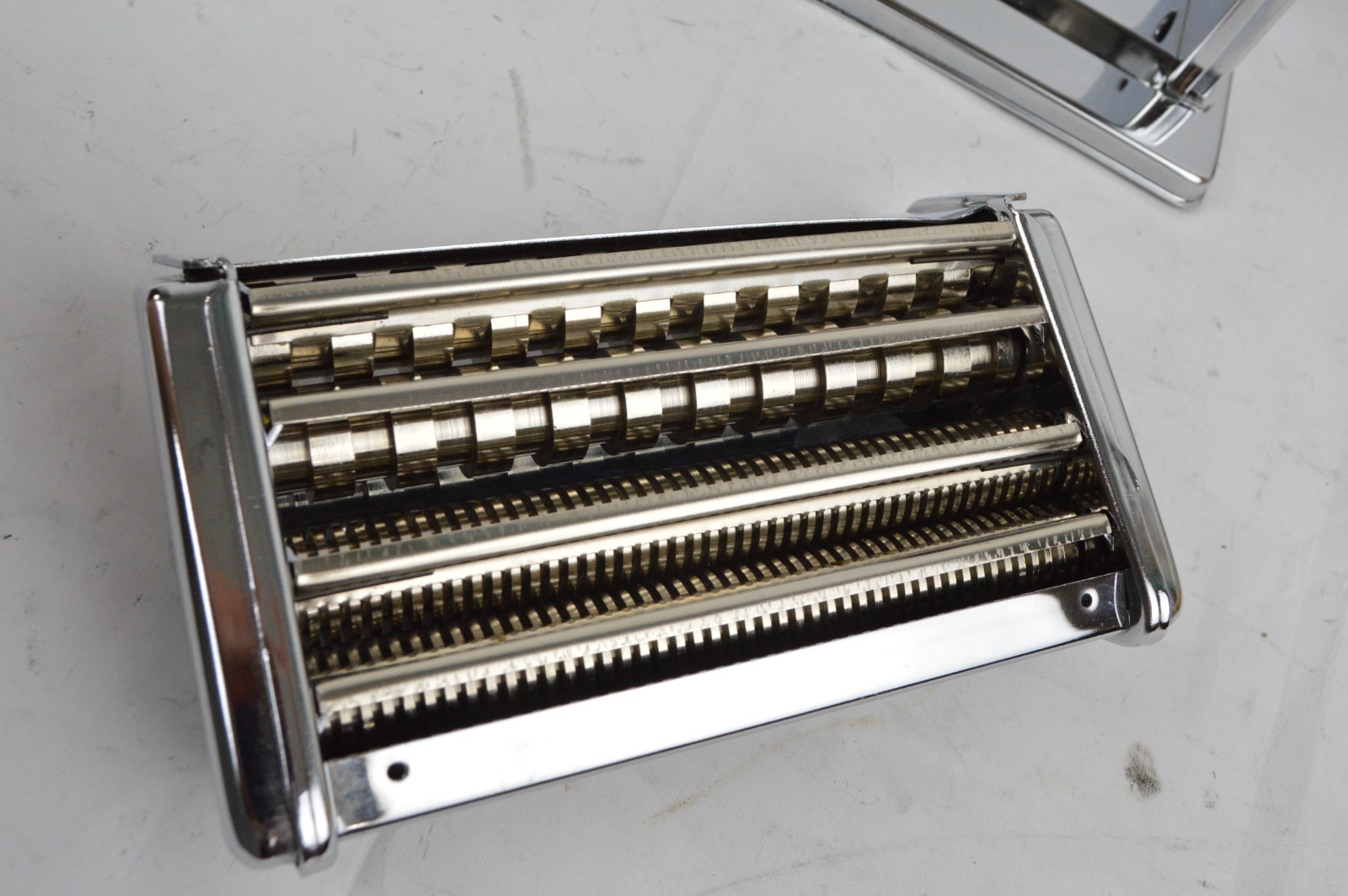 Marcato Atlas 150 Pasta Maker Machine Manual Hand Crank Clamp Made in Italy