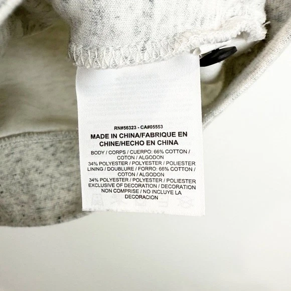 Nike Tech Hoodie Vest Fleece Summit Heather Gray Full Zip Size Medium - Image 2 of 4