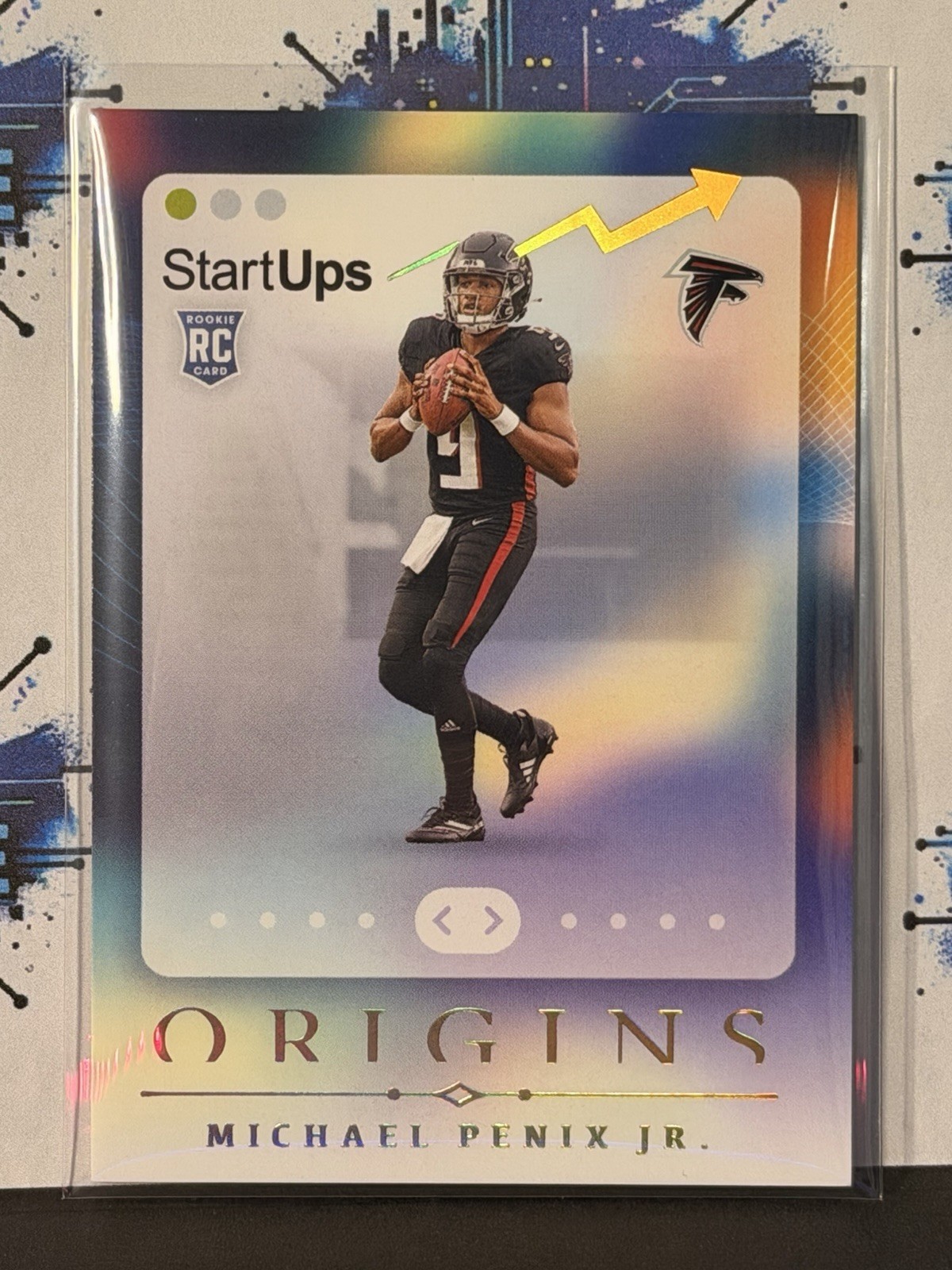 2024 Origins Football Michael Penix Jr. StartUps Rookie Atlanta Falcons QB