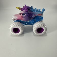 Monster Jam Sparkle Smash Unicorn 1/64 Die Cast HTF