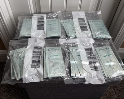 Lot of 4 - 12 Ct Kerastase Resistance Ciment Thermique Sample Packets (48 TOTAL)