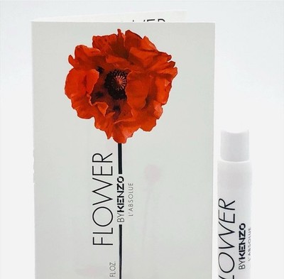 Flower By Kenzo L ABSOLUE Eau de Parfum Sample Spray 1mL/0.03oz EDP ~ NEW 2022