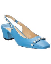 Jimmy Choo Hya 45 Leather Slingback Pump Women's