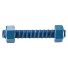 Usa Fastener B7-.625-4.25-50 Threaded Stud, Fluoropolymer Coated, 50 Pk