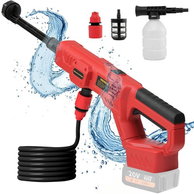 #ad Cordless Pressure Washer for Milwaukee M18 Battery Portable Red $117.09