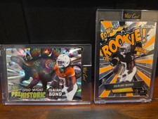 2025 Wild Card Comix Football Rookie And Legends Isaiah Bond 1/1 Plus Dinomight 