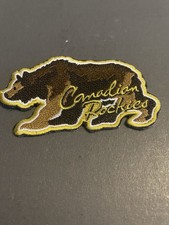 CANADIAN ROCKIES  Bear   Iron On Patch