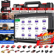 ANCEL  LKW Trucks Profi Diagnosegerät komple...