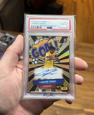 Lamine Yamal Auto Black/Gold LY2 PSA 10 1/1 WC COMIX 2024 🔥🔥
