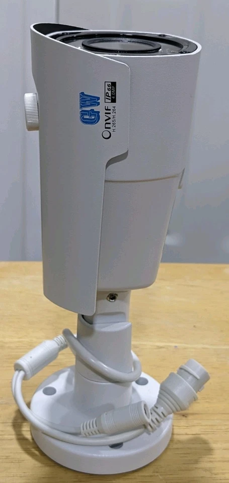 GW CCTV Camara 4MP 1520p Motorized Zoom POE Bullet IP, 130ft Night Vision - Image 3 of 4