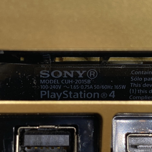 Consola Sony PlayStation 4 PS4 Slim Limited 1 TB dorada CUH-2015B con overwatch - Imagen 15 de 15