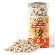 Freeze Dried Chicken Cat  Dog Treats, Single Ingredient Chicken Bites for Ca...