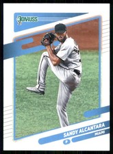 2021 Donruss #149 Sandy Alcantara Miami Marlins 53002