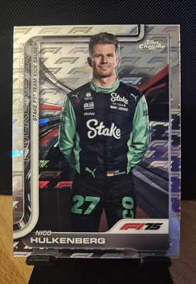 2025 Topps Chrome Formula 1 Logofractor Nico Hulkenberg Portrait #19