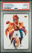 2024 Phoenix Jayden Daniels Color Blast Rookie #CB-JDS PSA 10