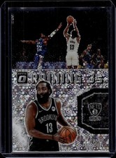 2021-22 Donruss Optic Raining 3s Holo FastBreak #5 James Harden Brooklyn Nets