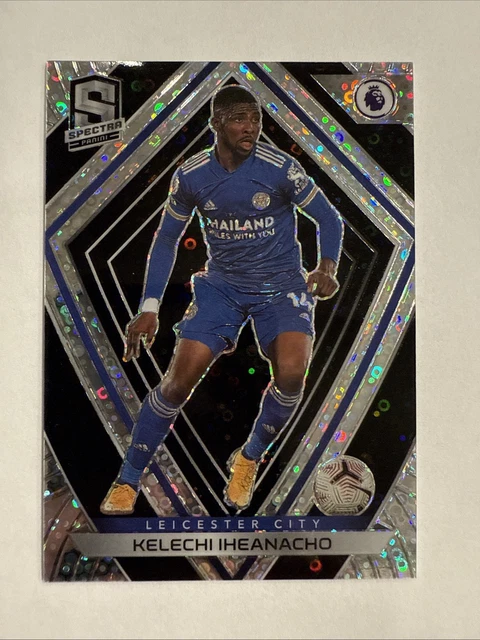 2020 Spectra Kelechi Iheanacho #20 Black 1/1 Nigeria Leicester City