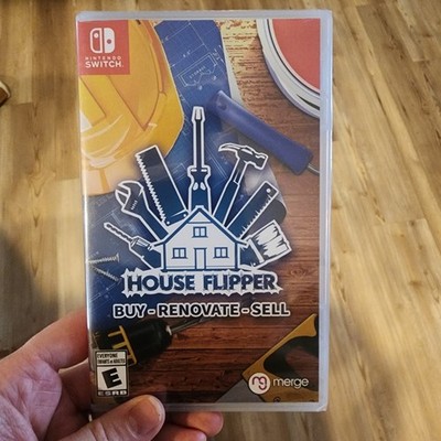 House Flipper Nintendo Switch Renovate and Sell Game New Sealed