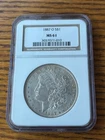 1887-O Morgan Silver Dollar NGC MS-61 (Better Date)