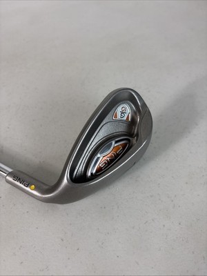 VERY NICE Ping G10 Lob Wedge Yellow Dot TFC Graphite AWT Steel Regular (6995)
