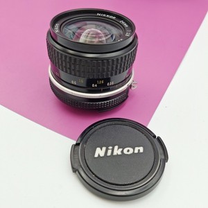 Nikon Nikkor 24mm Ai 1:2.8 Lens w/Front Cap. *SERVICED*. Excellent. (refB.O)