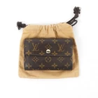 Louis Vuitton Vintage Monogram Compact Multiple Slot And Pocket Wallet In Brown