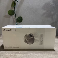Level Lock Keyed Entry Smart Door Lock - Satin Nickel