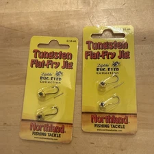Tungsten Flat-fry Jig 1/16 Northland Fishing Tackle 2 Packs