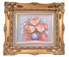 ROBERT COX (1934-2001), Floral Still Life, 8" by 10", Orig. Oil / Panel — photo 4