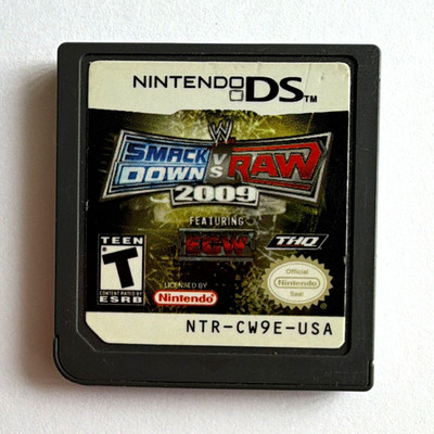 THQ WWE SmackDown vs. Raw 2009 Featuring ECW Nintendo DS T-Teen NTSC-U/C